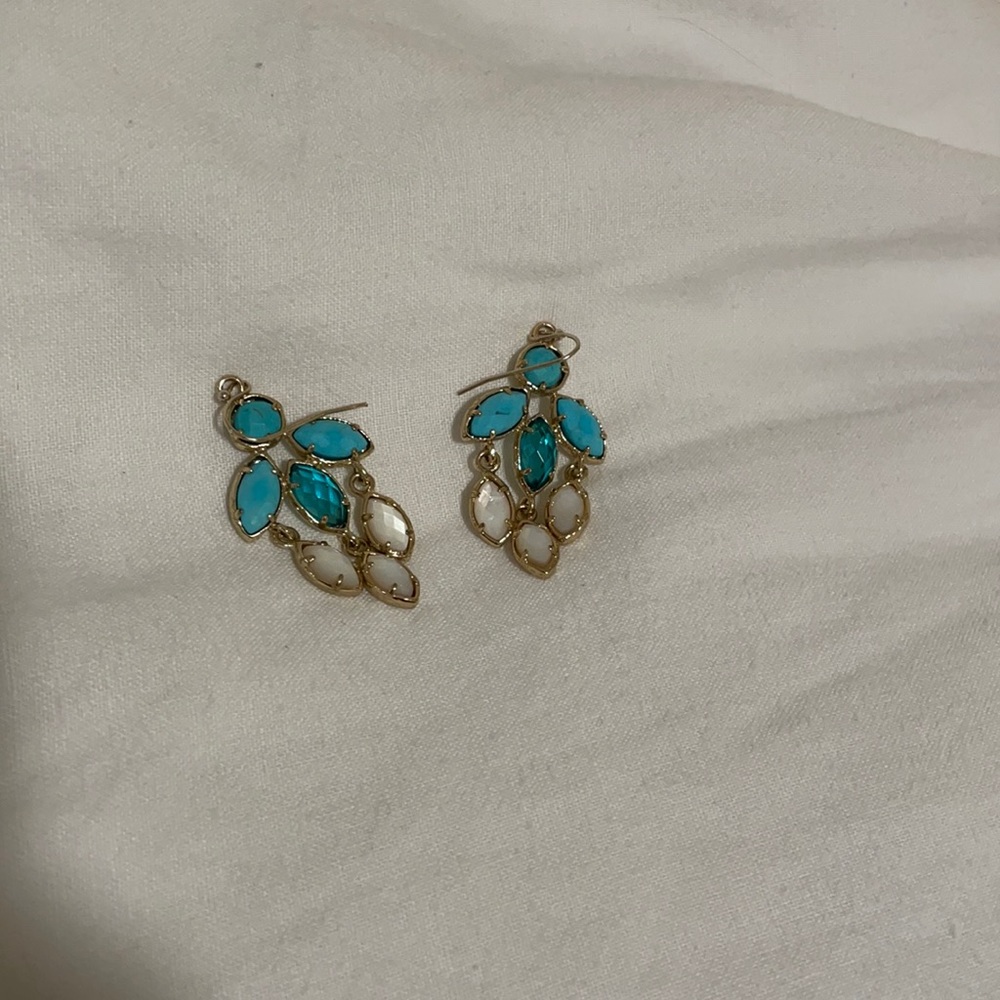 Kendra Scott Chandelier earrings custom color bar